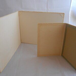 Vintage Cardboard/Paper Photo Frames, No Photographs, 1950's/1960's, Portraits